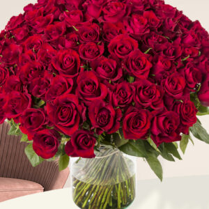 100 tot en met 499 rode rozen - XL rozen - EverRed