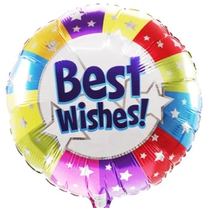 Best wishes helium ballon