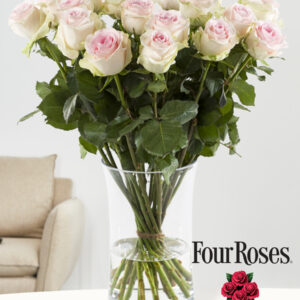 20 zachtroze rozen - Sweet Revival