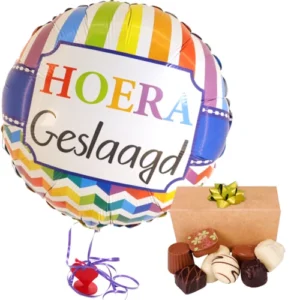 Geslaagd ballon 150 gram bonbons