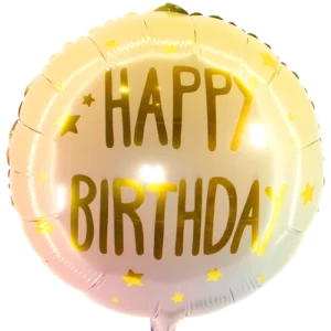 Happy Birthday met sterren