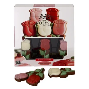 Rozen chocolade! doos 120 gram