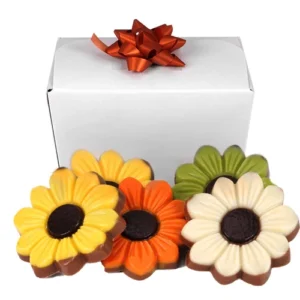 Bloemen chocolade 140 gram
