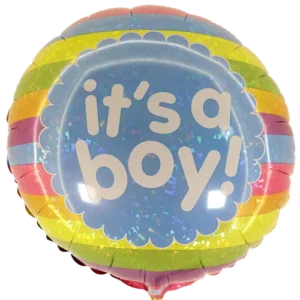 Congrats it 's boy ballon