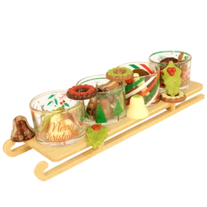 Slee Xmas serveerset kerst chocolade