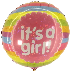 It's a baby girl heliumballon