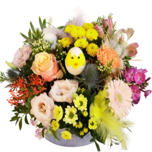 Pastel Pasen biedermeier