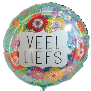 Veel liefs ballon