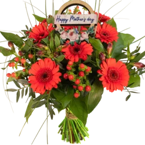 Moederdag rood voordeel boeket
