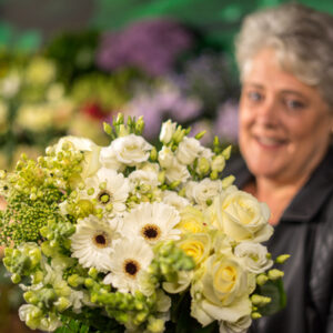 Keuze bloemist witte bloemen