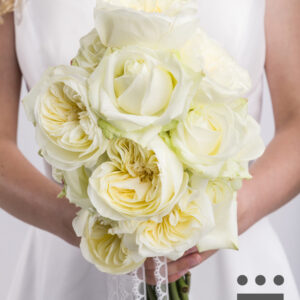 Wit bruidsboeket - Platinum